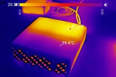 HP ZGX Nano G1n AI Station előlapja