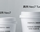 A Realme összehasonlítja a Neo7 és a Neo7 Turbo készülékeket. (Kép forrása: Realme)