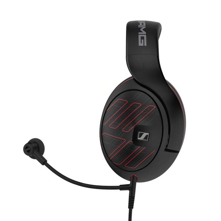 A Sennheiser HD 620S Mercedes-AMG Edition beépített HD 500 mikrofonkarral rendelkezik.