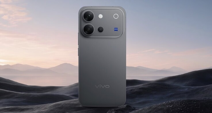 A Vivo V80 Stellar Black színben.