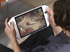 Az Abxylute 3D One kézi játék PC a Tencent Games kijelzőtechnológiájának köszönhetően 3D-ben jeleníti meg a képeket. (Kép forrása: Abxylute)