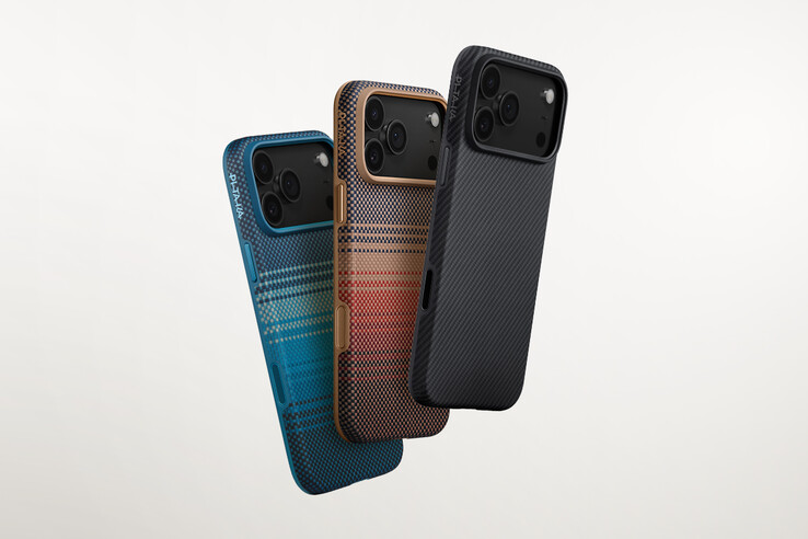 és Aramid UltraGuard tokok az iPhone 17 sorozathoz. (Forrás: Pitaka)