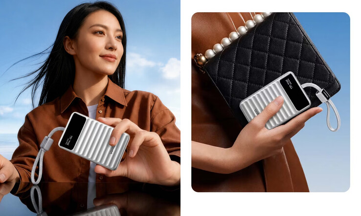 Az Ugreen P6 45W power bank kialakítása
