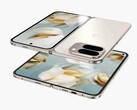 A Google Pixel 10 Pro Fold állítólag vékonyabb zsanérral rendelkezik. (Kép forrása: @OnLeaks / Android Headlines)