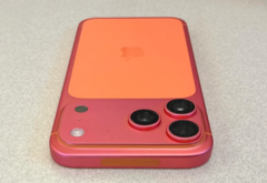 A narancssárga iPhone 17 Pro Max rózsaszínűvé válik