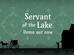 A Servant of the Lake című mű fő promóciós illusztrációja.
