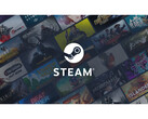 A Steam promóciós képe, középen a logóval, háttérben különböző játékborítókkal. (Kép forrása: Steam)