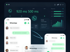 Tracking WhatsApp (szimbolikus kép, amelyet Stable Diffusion segítségével hoztak létre)