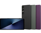 Az Xperia 1 VII a megjelenéskor három színváltozatban és 6,5 hüvelykes kijelzővel érkezik, akárcsak elődje. (Kép forrása: Sony)