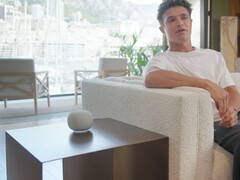 A Google még be nem jelentett Gemini meghajtású okoshangszórója a Made by Google rendezvényen. (Kép forrása: Made by Google a Youtube-on, screenshot)