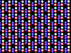 Subpixel elrendezés