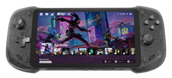 Az Abxylute One Pro kéziszámítógép jobb kijelzővel rendelkezik, mint a Logitech G Cloud. (Kép forrása: Abyxlute)