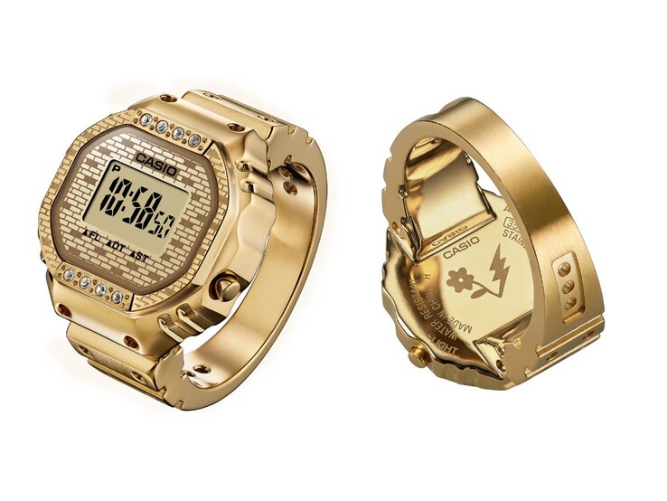 A Casio x J Balvin gyűrűs karóra CRW001JB-9