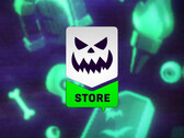 A Halloween Sale 2025. november 03-án ér véget. A képen: az esemény promóciós képe - koponyák, csontok, szemek. (Kép forrása: Epic Games Store)