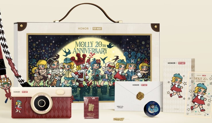 A Honor 600 Pro Molly Limited Edition dobozos csomagolása