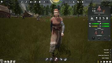 A Land of the Vikings című mű egyik szereplőjét ábrázoló kép.
