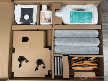 Rengeteg tartozék egy extra dobozban