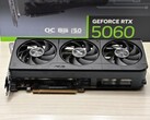 Az RTX 5060. (Kép forrása: Sebastian Badev via Notebookcheck)