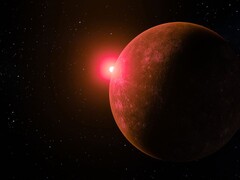 A Merkúrt és a Napot ábrázoló művészi illusztráció - Módosítva a Canva segítségével. (Kép forrása: The_Nemu - Pixabay)