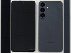 Az állítólagos Galaxy S26 FE elülső és hátsó oldala.