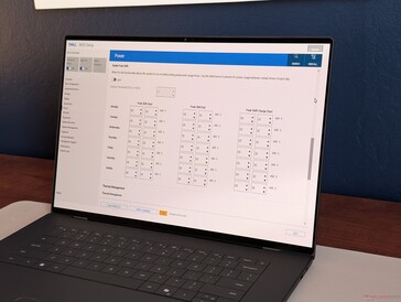 XPS 16 Peak Shift beállítások