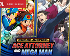 Az igazság duója: Banner: Ace Attorney és Mega Man Humble bundle ajánlat (Kép forrása: Humble Bundle, szerkesztve)