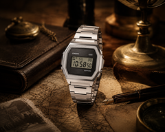 A Casio A1000SP-7 teljes egészében fémből készült