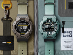 A Casio G-Shock GA-010CE-2A és GD-010CE-5 karórák (a képen) Európában is megjelennek. (Kép forrása: Casio)