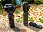 A DJI Osmo Pocket 4P az Insta360 Luna Ultra mellett