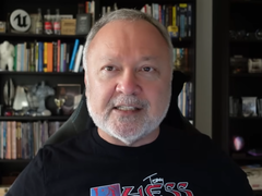 A Fallout rendezőjének, Tim Cain-nek a képernyőfelvétele (kép forrása: Timothy Cain YT)