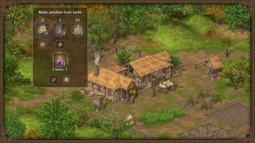 A képen: A Hero of the Kingdom játékmenetéről készült screenshot: The Lost Tales 1.