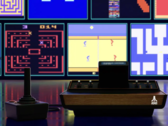 Egy kép az Atari 2600 konzolról és a CX40 Joystickról működés közben (kép forrása: Atari)