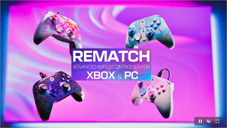 A Turtle Beach új Xbox Rematch Advanced Wired Controllere (Kép forrása: Turtle Beach)