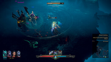 Egy kép, amely a Shadows: Awakening című játék egyik csatáját ábrázolja.