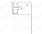 A "Realme GT 8 Pro" dizájn kiszivárgása. (Kép forrása: Fixed Focus Digital via Weibo)