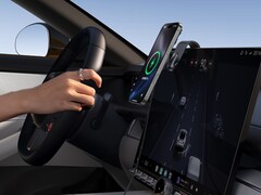 Az Anker Nano vezeték nélküli autós töltő (képünkön) Kínában jelent meg. (Kép forrása: Anker)