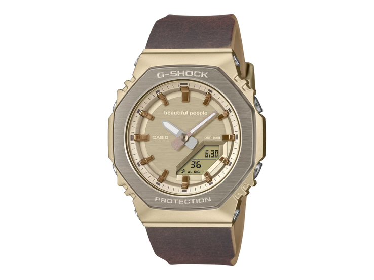 A Casio G-Shock x Beautiful People GM-S2110BP-5A óra (Kép forrása: Casio)