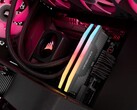 Corsair Vengeance RGB RS DDR5 RAM a PC-n látható
