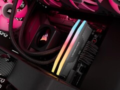 Corsair Vengeance RGB RS DDR5 RAM a PC-n látható