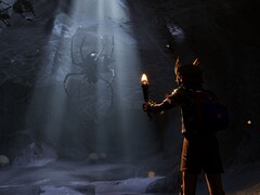 Egy pókot ábrázoló kép a Groundedben.