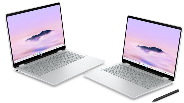 A 2026 HP Chromebook Plus x360 14 HP Plus x360 14 rendelkezik tolltámogatással. (Kép forrása: HP)
