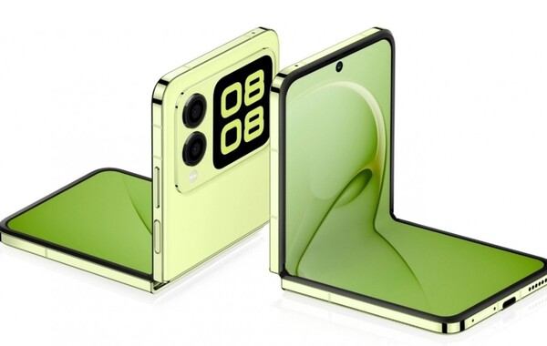 A Huawei Nova Flip S ugyanabban a színben lesz kapható, mint a Nova Flip (a képen), valamint két új színben. (Kép forrása: Huawei)