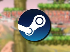 A WonderKing játék képe és a Steam logója. (Kép forrása: Steam)