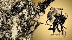 A Castlevania 40. évfordulóját hirdető banner
