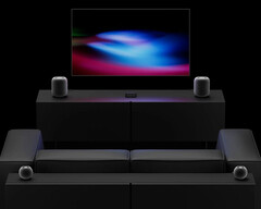 A negyedik generációs Apple TV 4K-hoz akár négy HomePod is csatlakoztatható, ami a korábbi modellek két hangszórós sztereó korlátjának kétszerese.