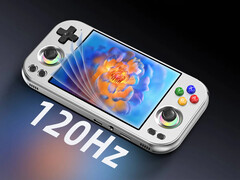 Az Anbernic RG477M 120 Hz-es kijelzővel érkezik. (Kép forrása: Anbernic)