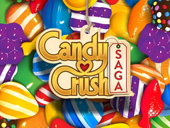 Candy Crush Saga banner a kijelzőn (Kép forrása: King.com)