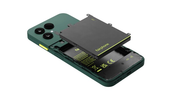 A Fairphone 6 Plus 12 felhasználó által cserélhető alkatrészt tartalmaz, beleértve a kivehető akkumulátort is.