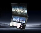 A Krayzor egy hatalmas másodlagos kijelzőt és egy mechanikus billentyűzetet pakol egy laptop vázába. (Kép forrása: Krayzor)