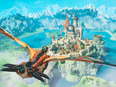 A Monster Hunter Stories 3: Twisted Reflection hivatalos grafikája.
